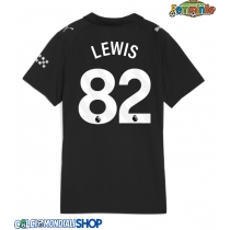 Maglie da calcio Manchester City Rico Lewis #82 Seconda Maglia Femminile 2025-26 Manica Corta